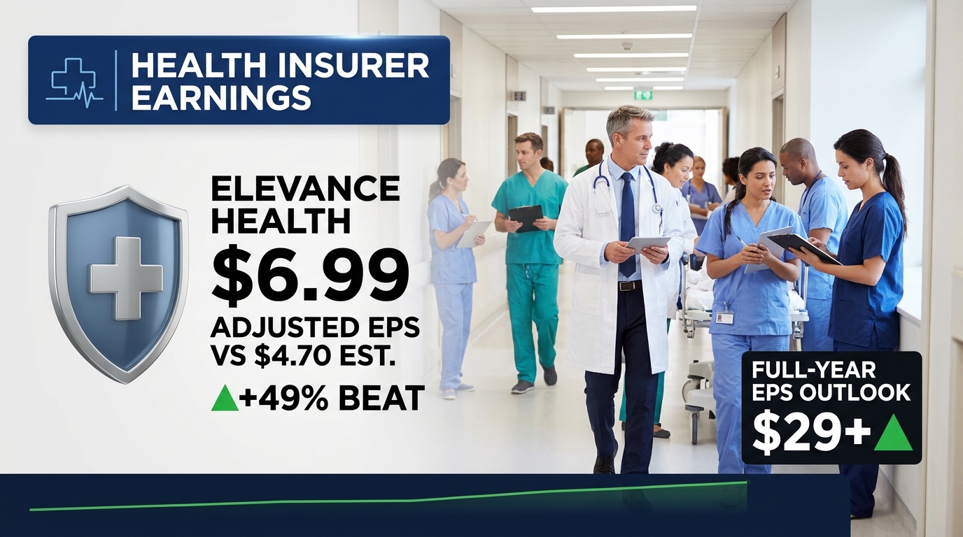 Elevance Health Q3 2026 Adjusted EPS of $6.99 Beats $4.70 Estimate on $50.4B Revenue — Full-Year EPS Floor Raised to $29