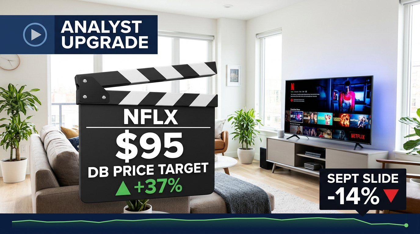 Netflix Upgraded to Buy at Deutsche Bank With $95 Target, 37% Upside — 14% September Slide Splits Analysts