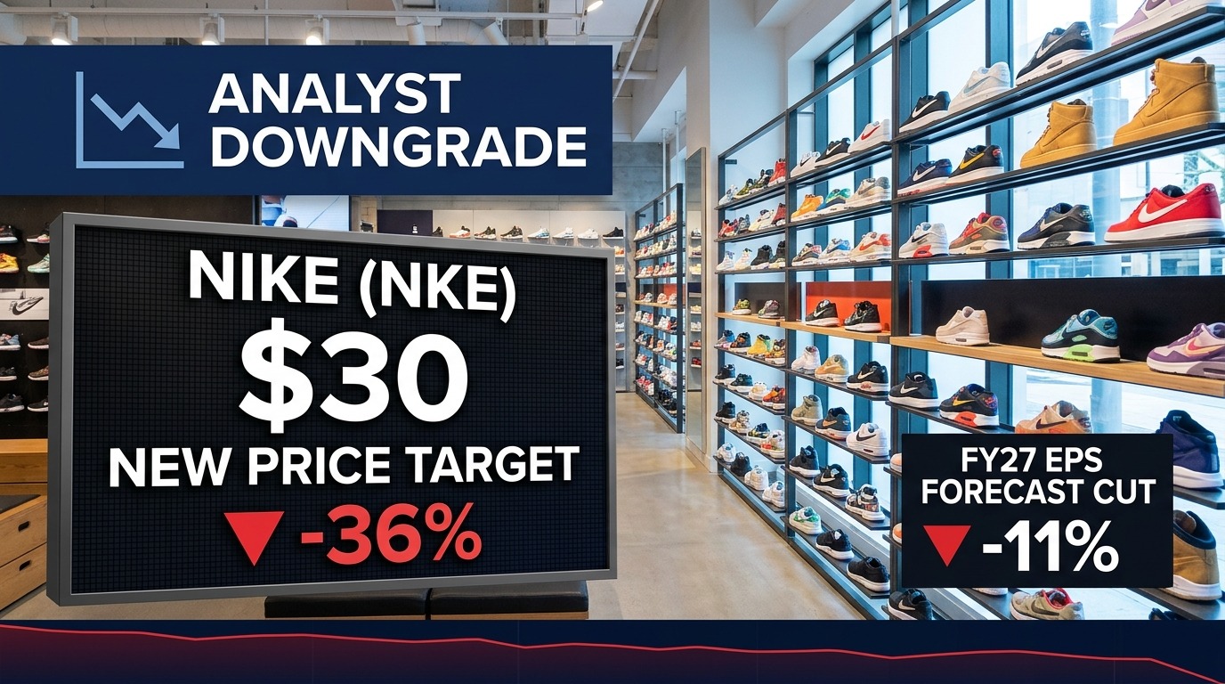Nike Shares Slip After Bank of America Cuts Rating to Underperform, Slashes Price Target to $30 from $47