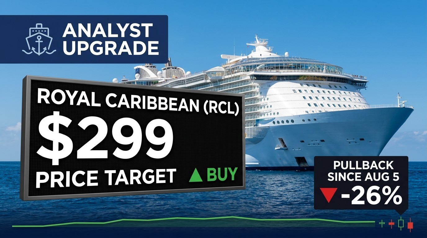 Royal Caribbean Upgraded to Buy at Deutsche Bank With $299 Target — 26% Pullback Since August 5 Offers Better Risk/Reward