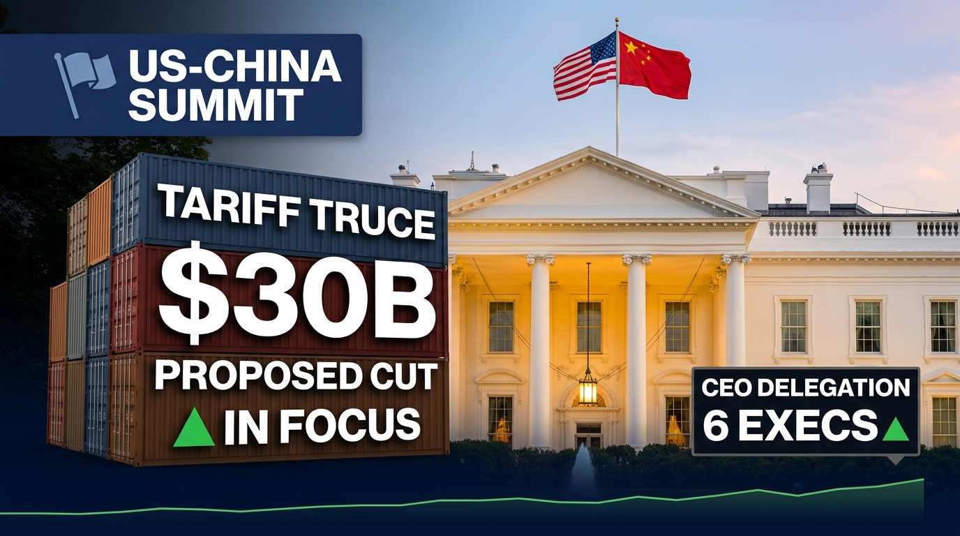 Boeing, Apple and Amazon CEOs Set for Trump-Xi Summit Thursday — $30 Billion Tariff Truce Extension in Focus